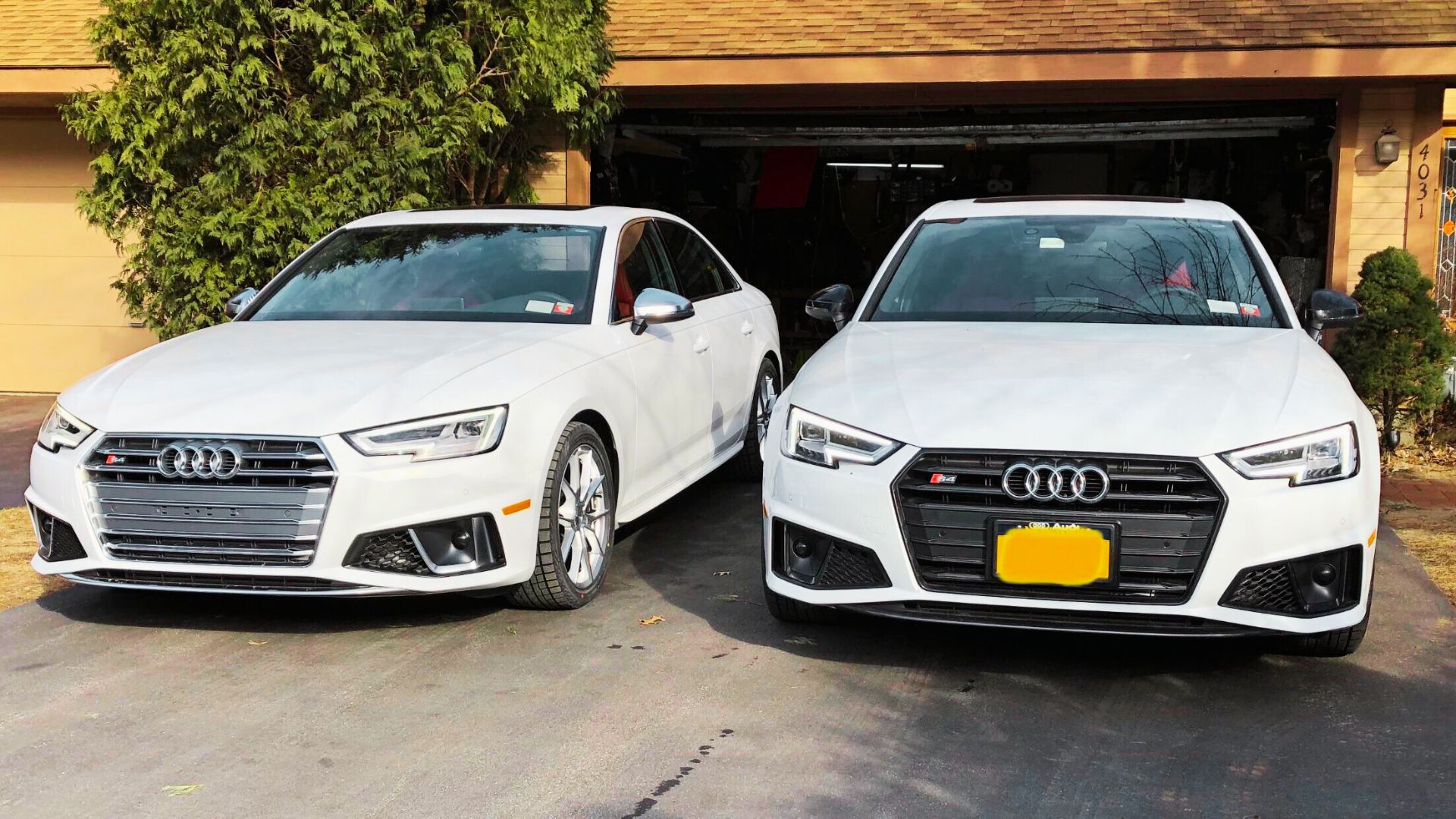 Audi ibis white vs. glacier white